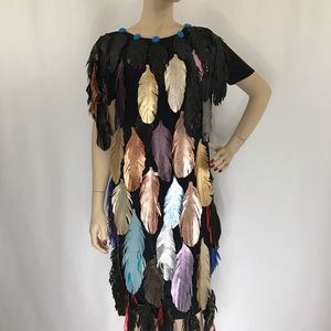 Feather dress
